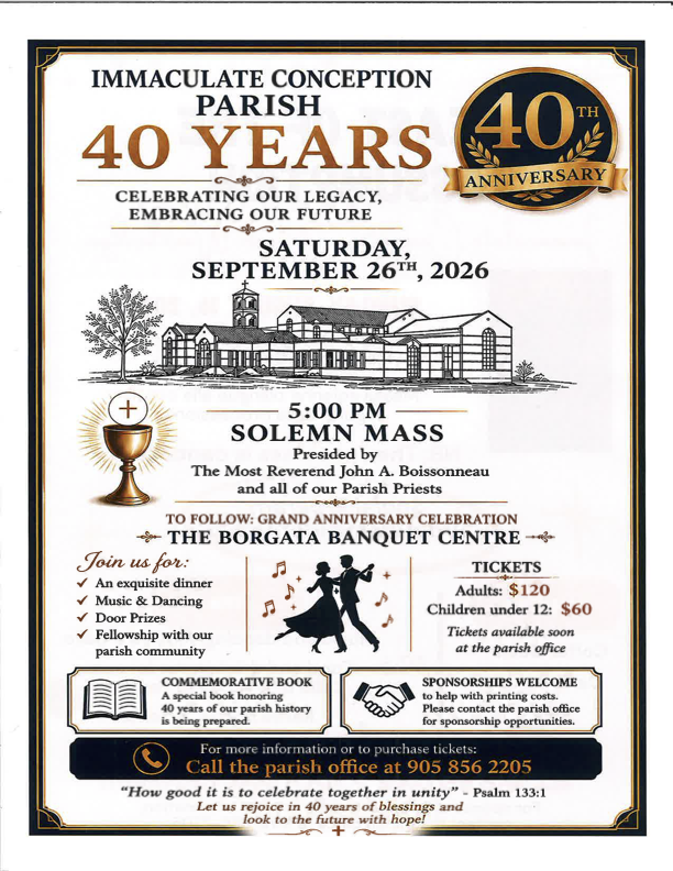 40th Anniversary Poster