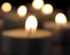 Candlelight Memorial Small Poster