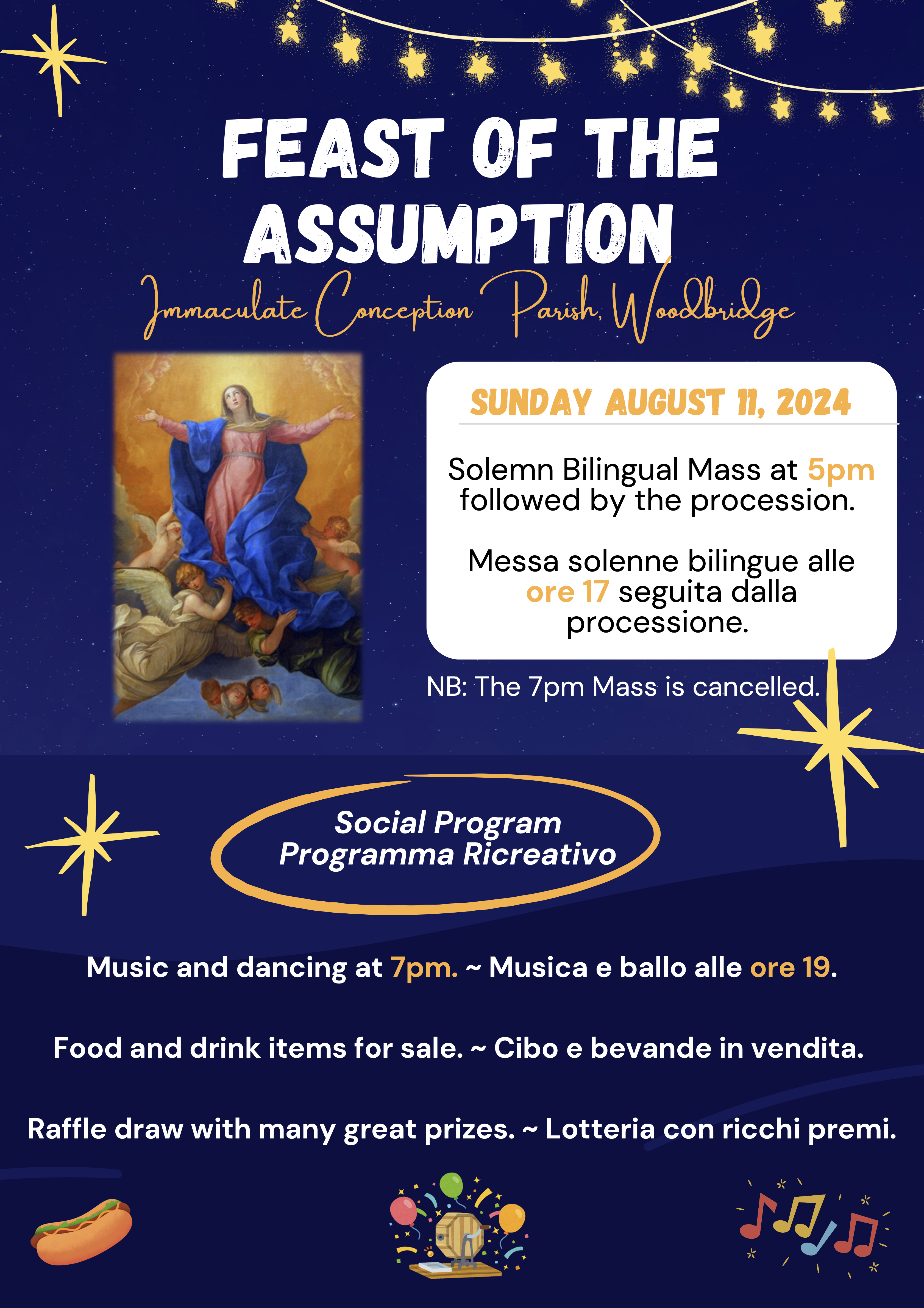 Feast of Assumption Poster